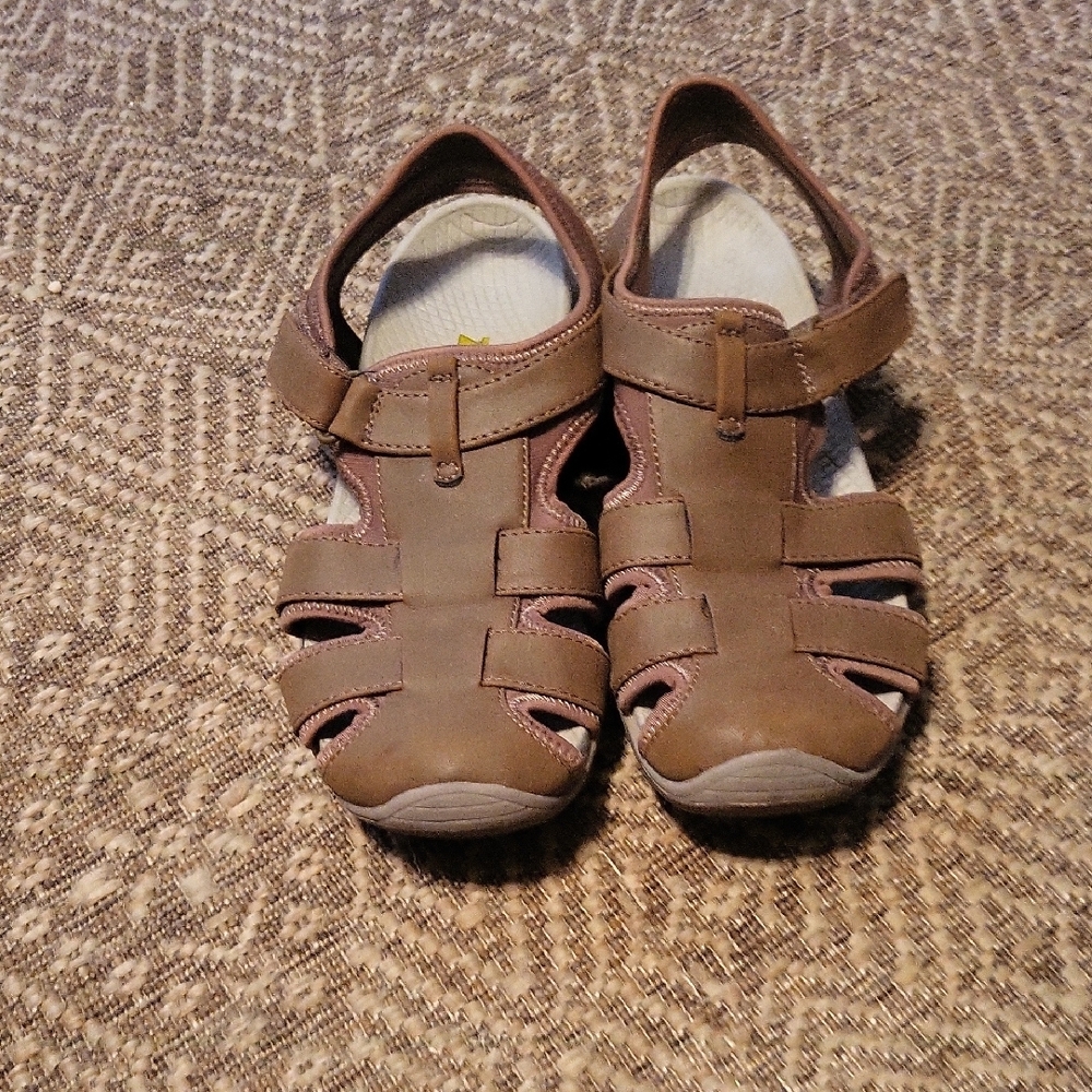 Brown Strappy Sandals Zibu